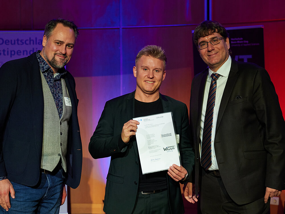 WiCAM Stiftung vergibt MINT-Stipendien an der H-BRS in 2025